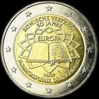 Allemagne 2007 - 50 ans du trait de Rome - 2 euro commmorative