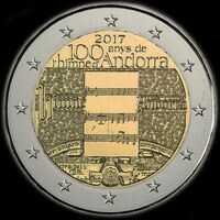 Andorre 2017 - 150 ans de la Nouvelle Rforme de 1866 - 2 euro commmorative
