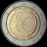 Finlande 2009 - 10 ans de l'UEM - 2 euro commmorative