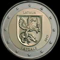 Lettonie 2017 - Rgion Latgale - 2 euro commmorative