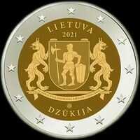 Lituanie 2021 - Rgion de Dzukija - 2 euro commmorative