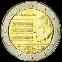 Luxembourg 2013 - Hymne National - 2 euro commmorative