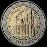 Vatican 2005 - Journes Mondiales de la Jeunesse  Cologne - 2 euro commmorative