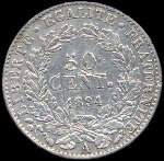 Pice de 50 centimes Crs Rpublique franaise - 1894 - revers