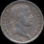 Pice de 2 francs Napolon Empereur 1811A - Empire franais - avers