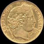 Pice de 10 francs or Crs 1851A - Rpublique franaise - avers