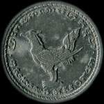 Pice de 10 centimes 1953 Royaume du Cambodge - avers
