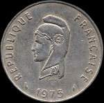 Djibouti - Territoire franais des Afars et des Issas - 50 francs 1975 - avers