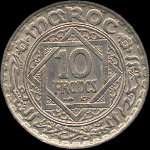 Maroc - Empire chrifien - 10 francs 1947 - revers