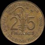 Togo - Afrique Occidentale Franaise - 25 francs 1957 - revers