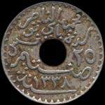 Tunisie - 25 centimes 1920 - avers