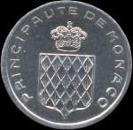 1 centime frappe de 1979  1995 sous Rainier III Prince de Monaco - avers