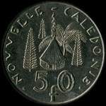 Nouvelle-Caldonie - pice de 50 francs de 2007  2017 Rpublique Franaise I.E.O.M. - revers