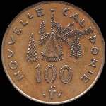 Nouvelle-Caldonie - pice de 100 francs de 1976  2005 Rpublique Franaise I.E.O.M. - revers
