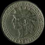 Pice de 50 centimes 1903 Guadeloupe et dpendances - avers