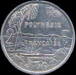 Polynsie - pice de 2 francs 1991 Polynsie franaise I.E.O.M.- revers
