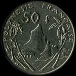 Polynsie - pice de 50 francs 2011 Polynsie franaise - revers