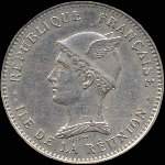 Pice de 50 centimes 1896 Rpublique franaise - Ile de la Runion - avers