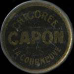 Timbre-monnaie Chicore Capon