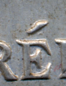 Timbre-monnaie Crdit Lyonnais type 2a avec accent long  45