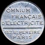 Timbre-monnaie Omnium franais d'lectricit