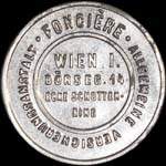 Biefmarkenkapselgeld Foncire - timbre-monnaie - encased stamp