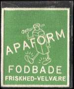 Timbre-monnaie Apaform fodbade friskhed-velvre (type 1 - sans tte) - Danemark