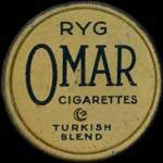 Timbre-monnaie Omar - Danemark