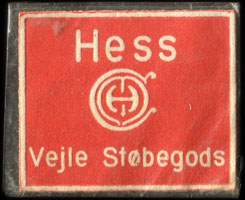 Timbre-monnaie Hess - Vejle Stbegods - Danemark