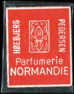 Timbre-monnaie Hebjerg Pedersen - Parfumerie Normandie - Danemark