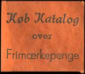 Timbre-monnaie Kb Katalog over Frimrkepenge sur carton orange - Danemark