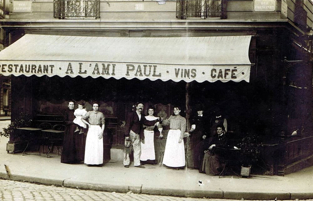 Un autre restaurant A l'Ami Paul � Paris (75) vers 1930