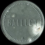 Jeton Baillet - 10 (centimes) � localiser - avers