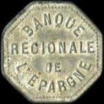 Jeton Banque R�gionale de l'Epargne - 5 centimes � localiser - avers