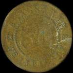 Jeton Brasserie de la Cigale - 30 centimes � localiser - revers