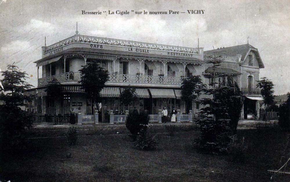 La Brasserie La Cigale sur le Nouveau Parc � Vichy