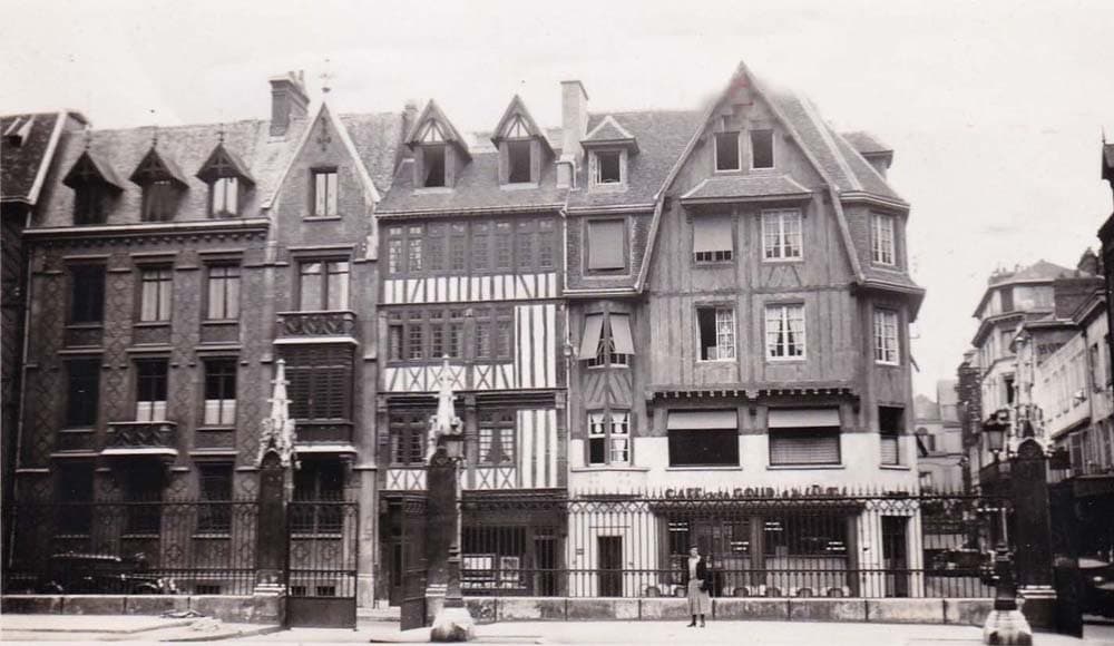 Caf� de la Cour � Rouen (76)