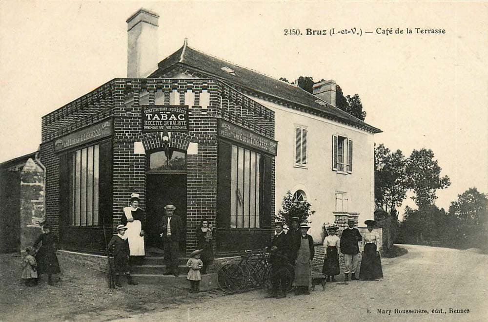 Un Caf� de la Terrasse � Bruz