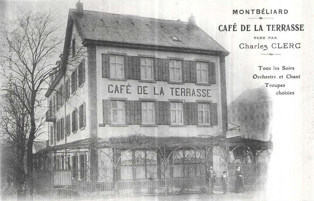 Un Caf� de la Terrasse � Montb�liard