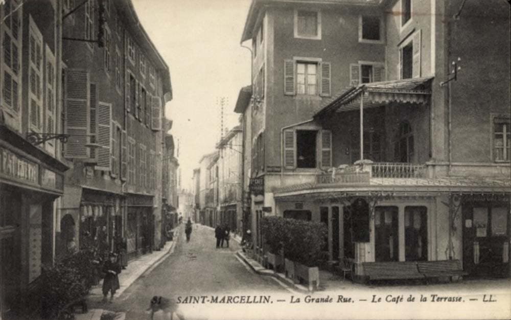 Un Caf� de la Terrasse � Saint-Marcellin