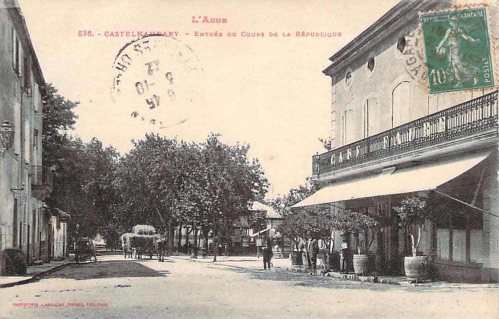 Un Caf� Faure � Castelnaudary