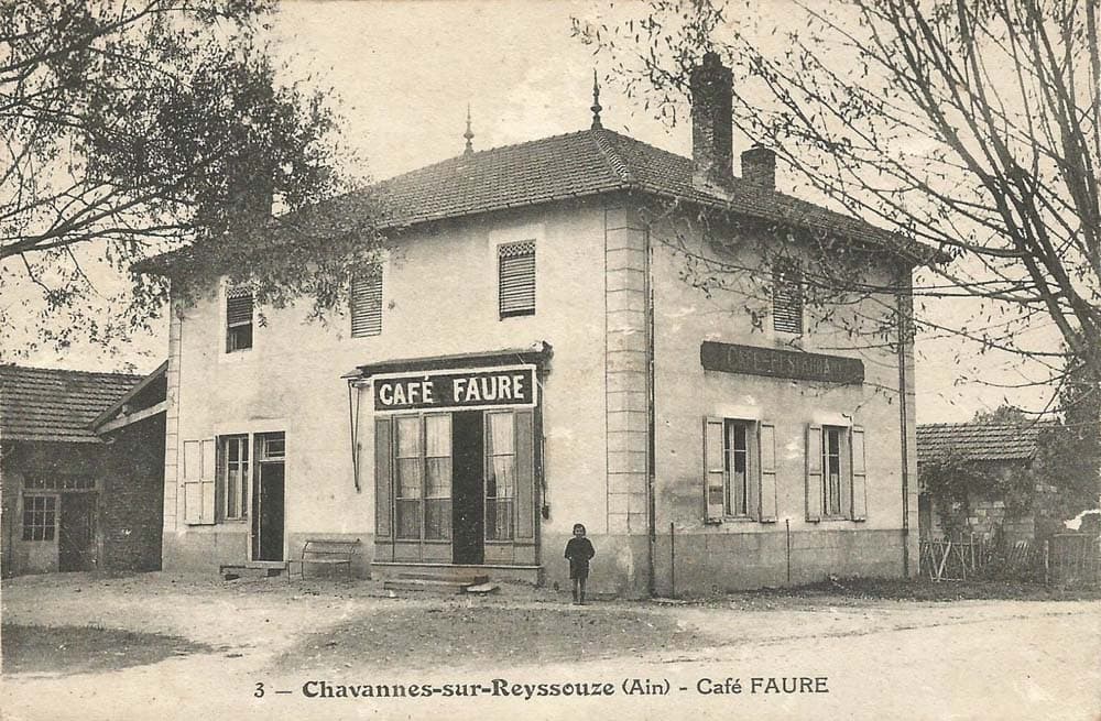 Un Caf� Faure � Chavannes-sur-Reyssouze