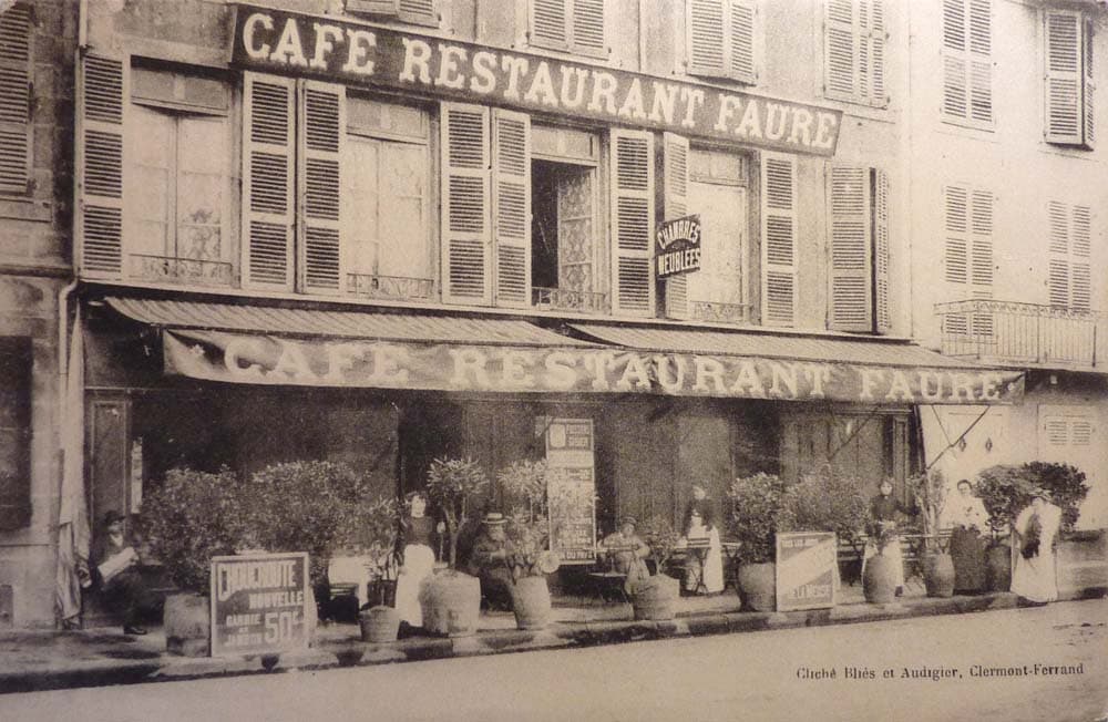 Un Caf� Faure � Clermont-Ferrand