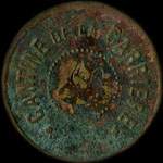 Jeton Cantine de la Carri�re - 10 (centimes) - � localiser - avers