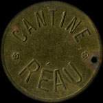 Jeton Cantine R�au - 1 franc - localis� au Bourget - avers