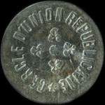 Jeton Cercle d'Union R�publicaine - 5 centimes � localiser - avers