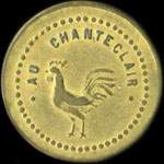 Jeton Au Chanteclair 1 franc � localiser - avers
