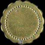 Jeton Chez Paul - 50 (centimes) � localiser - revers