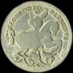 Jeton Circolo - St Georgius Eq. Patronus - 5 francs � localiser - avers