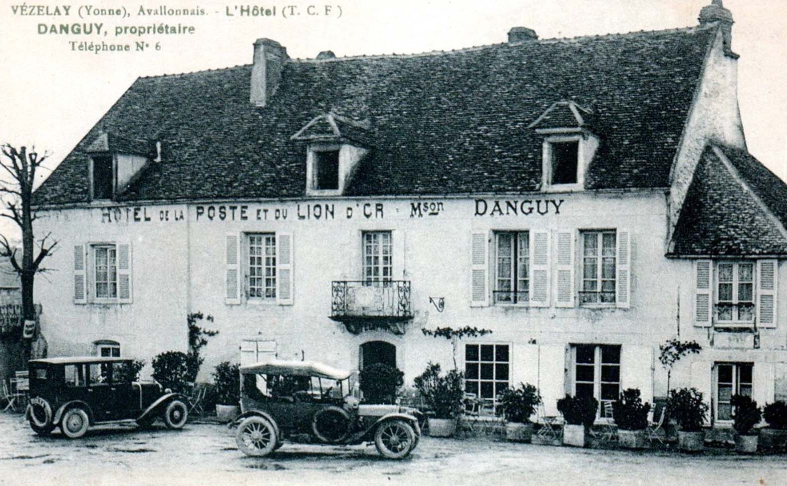 L'H�tel de la Poste et du Lion d'Or - Maison Danguy � V�zelay